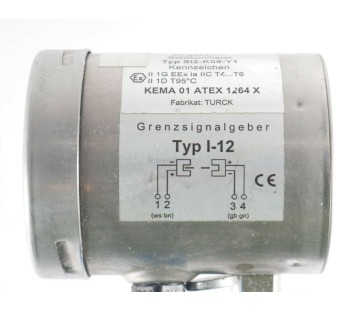 INDUKTIV-SYSTEM TYP I-12 TURCK SI2-K08-Y1 SI2K08Y1 PRESSURE SENSOR 0-10BAR