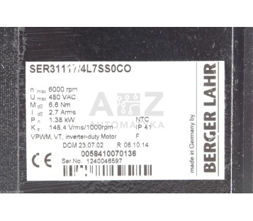 BERGER LAHR SER31117/4L7SS0CO SER311174L7SS0CO  0058410070136