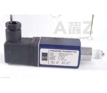 B+B SENSORS  4-20mA 0-1Bar 15031001118 DRTR-AL-20MA-A1B DRTRAL20MAA1B ! NEW!