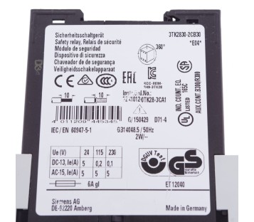 SIEMENS 3TK2830-2CB30 3TK28302CB30 