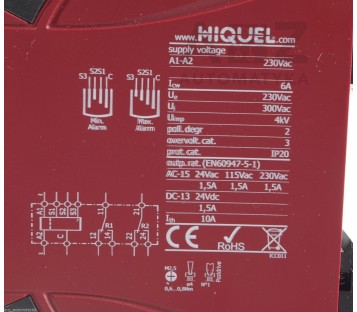 HIQUEL IN-CASE INCASE  ICL 503341 ICC00016 Level control of conductive li ! NEW!