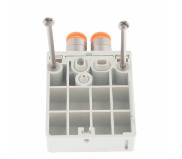 SMC V100A END / START MODULE WITH INLET AND OUTLET 