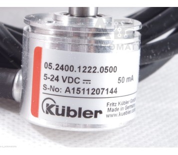 KUBLER 05.2400.1222.0500 05240012220500 198506 5-24VDC Incremental Encode ! NEW!