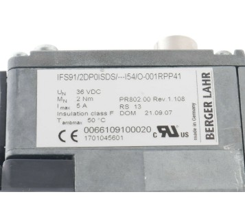 BERGER LAHR IFS91/2DP0ISDS/---I54/O-001RPP41 0066109100020