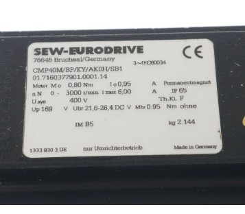 SEW CMP40M/BP/KY/AK0H/SB1 CMP40MBPKYAK0HSB1