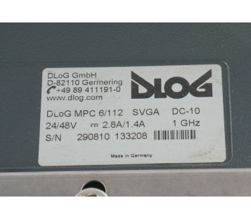 DLOG MPC 6/112 SVGA DC-10 MPC 6 MPC6 LDK102050 2461B-102050