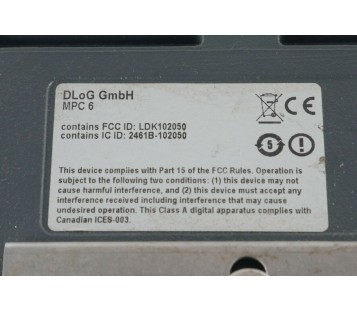 DLOG MPC 6/112 SVGA DC-10 MPC 6 MPC6 LDK102050 2461B-102050