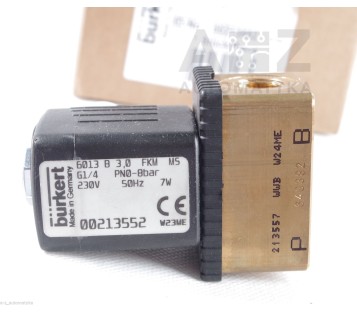 BURKERT 00213552  6013 B 3,0 FKM M5 6013 B3,0FKMM5 6013 B30FKMM5 0021355  ! NEW!