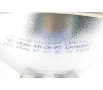GE GENERAL ELECTRIC 4580 28V 450W BULB 08-22-06