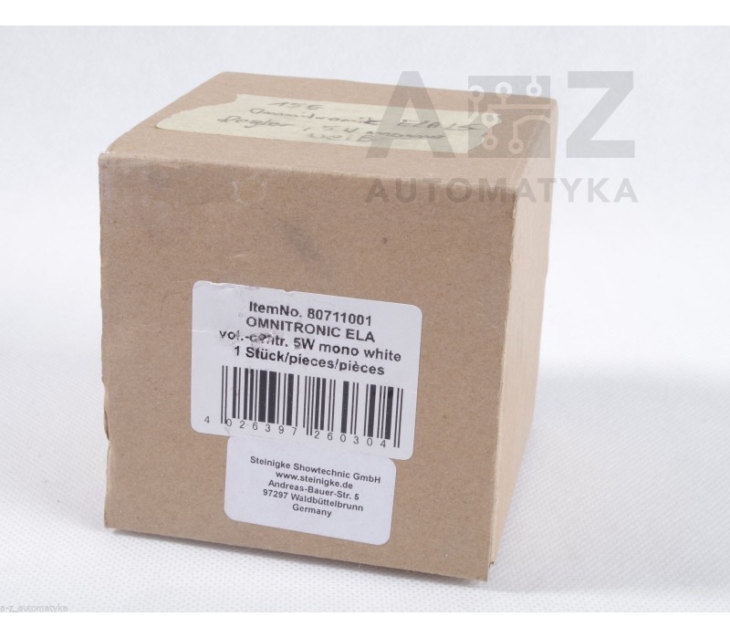 OMNITRONIC ELA 80711001  80711001(5W) ! 2PCS ! NEW!