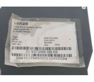 LENZE EMZ 9372BB EMZ9372BB 00410875 960264 