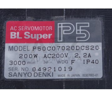 SANYO DENKI P50C07020DCS20 