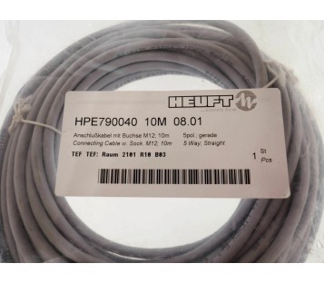 HEUFT HPE790040 10M M12 CABLE ! NEW !