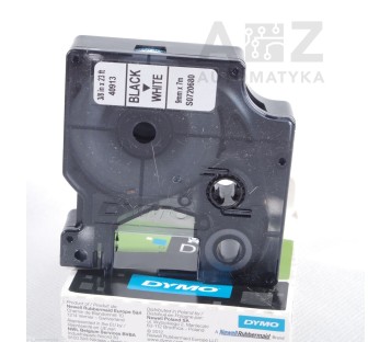 DYMO D1 LABEL CASSETTE  00A39 9929605 W008606 QI26715 BLACK 9mm x 7m ! NEW!
