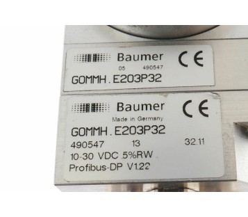 BAUMER G0MMH.E203P32 490547 G0MMHE203P32