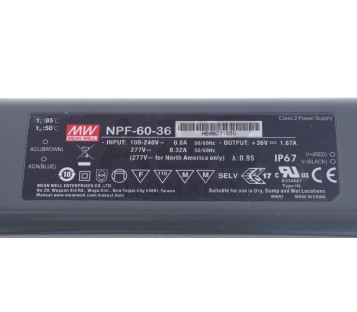 MEAN WELL NPF-60-36 NPF6036  ! NEW !