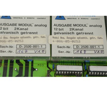 AUTOMATA VME MULTI E/A D-2100-001-1 