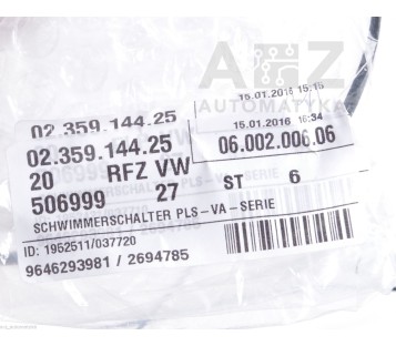 PIC PLS-045B6 VA  Tilt Switch LEVEL SENSOR 4515  ! 7PCS ! NEW !