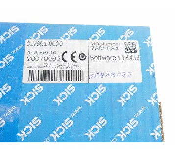 SICK 1056604 CLV691-0000 CLV6910000 bar code scanner ! NEW !
