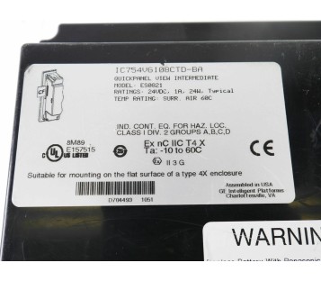 FANUC IC754VGI08CTD-BA ES0821  IC754VGI08CTDBA
