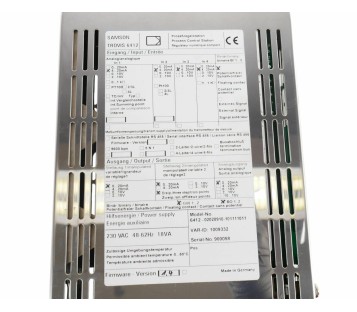 SAMSON TROVIS 6412 6412-02020910-101111011