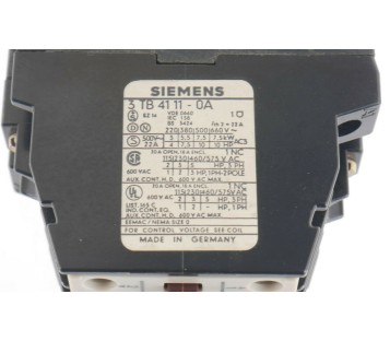 SIEMENS 3 TB 41 11-0A 3TB4111-0A 3TB41110A ! NEW ! 