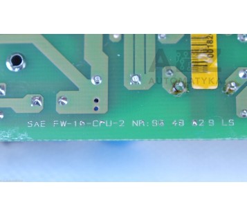 SAE ELEKTRONIK CPU-2B FW-10-CPU-2