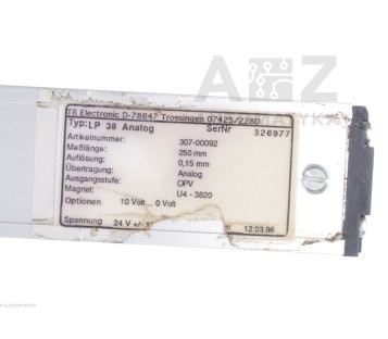 TR ELECTRONIC LP 38 ANALOG 307-00092 3070009