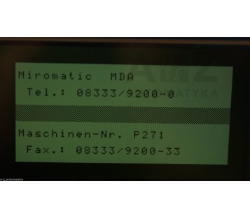 MIROMATIK MDA IBT 1 IBT-1