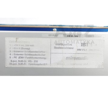 MIROMATIK MDA IBT 1 IBT-1