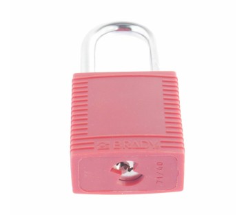 BRADY LOCKOUT/TAGOUT NYLON PADLOCK  MKMH10/NEW
