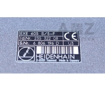 HEIDENHAIN EXE 605 S/5-F 23532208 235-322-08 ! NEW !