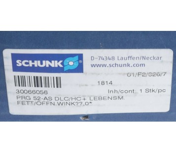 SCHUNK PRG 52-AS DLC/HC + LEBENSM 30066056