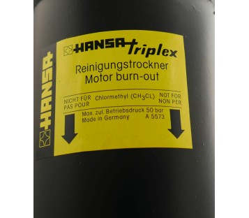 HANSA TRIPLEX 122116 CHLORMETHYL CH3CL MOTOR BURN-OUT ! NEW !
