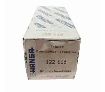HANSA TRIPLEX 122116 CHLORMETHYL CH3CL MOTOR BURN-OUT ! NEW !