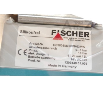 FISCHER SILIKONFREI DE3806M000PK03MW 1209449.01.003  ! NEW IN BOX !