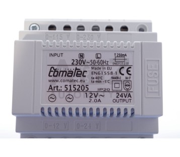 CONRAD DIN-RAIL TRANSFORMER TBD2 024 12 F5 515205   ! NEW !