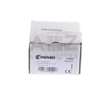 CONRAD DIN-RAIL TRANSFORMER TBD2 024 12 F5 515205   ! NEW !