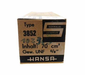 HANSA TRIPLEX 3852 CHLORMETHYL CH3CL ! NEW !