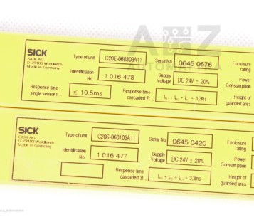 SICK C 2000 C2000  C20E-060303A11 + C20S-060103A11  C20E060303A11 C20S060103A11