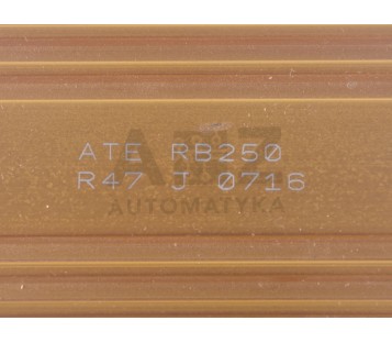 HOCHLASTWIDERSTAND 250WAT ATE RB250 ATERB250 R47 J 0716 RESISTOR ! NEW !