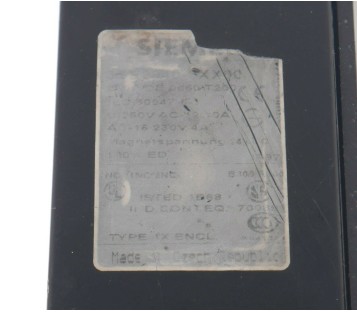 SIEMENS SAFETY LOCK UNKNOWN MODEL