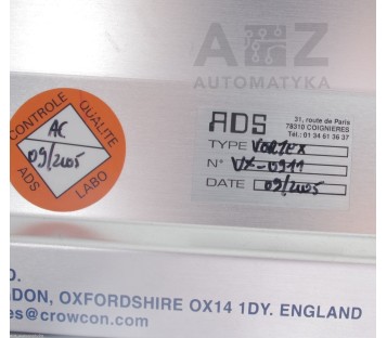 CROWCON VORTEX  VX-0911 VX0911 Gas detection control panel