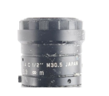 6MM 1:1.4 C 1/2" M30.5 M305 TV LENSE
