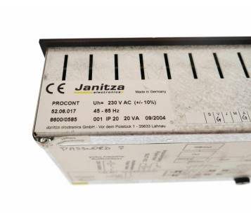 JANITZA PROCONT 52.06.017 8600/0585 5206017 (UNKNOWN PASSWORD)