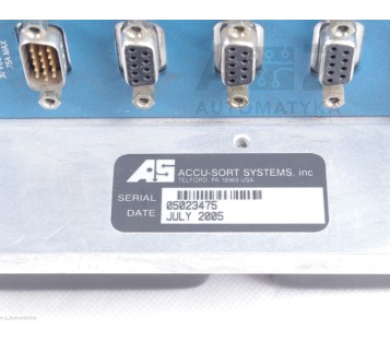 ACCU-SORT ACCU SORT DRX  MINI-X MINIX SERIES II SERIESII SERIES 2  SERIES2
