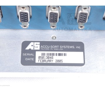 ACCU-SORT ACCU SORT DRX  MINI-X MINIX SERIES II SERIESII SERIES 2  SERIES2