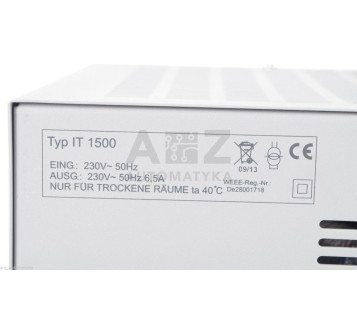 VOLTCRAFT IT-1500 IT1500 IT 1500 Isolation Transformer, Lab, Bench ! NEW !