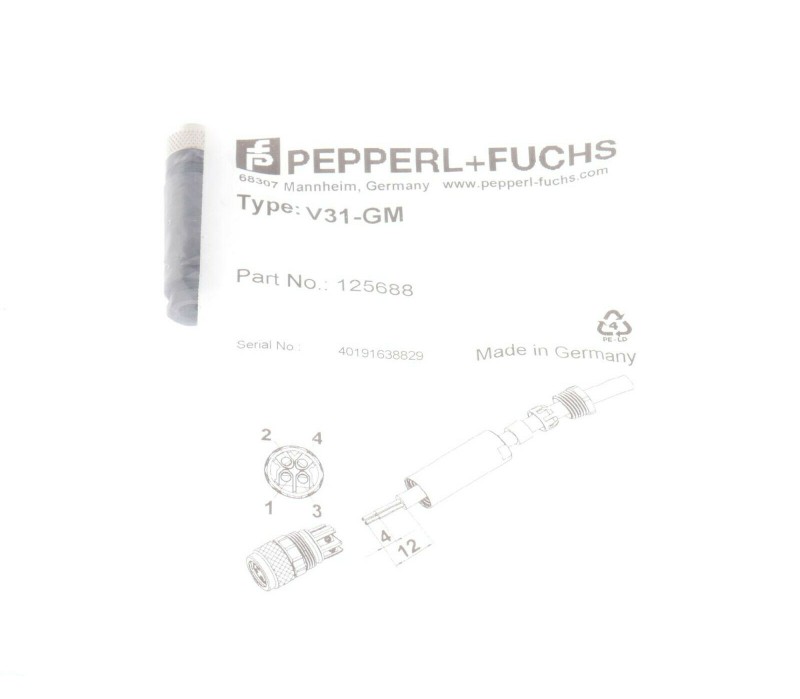 PEPPERL + FUCHS V31-GM V31GM 125688  ! New !