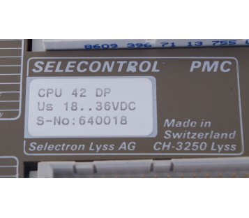 SELECONTROL PMC CPU 42 DP CPU42DP 